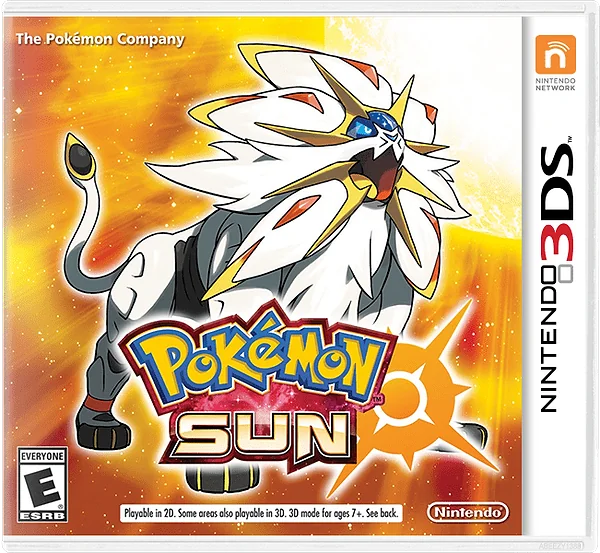 Pokemon Sun box art
