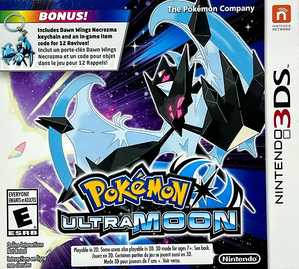 Pokemon Ultra Moon box art