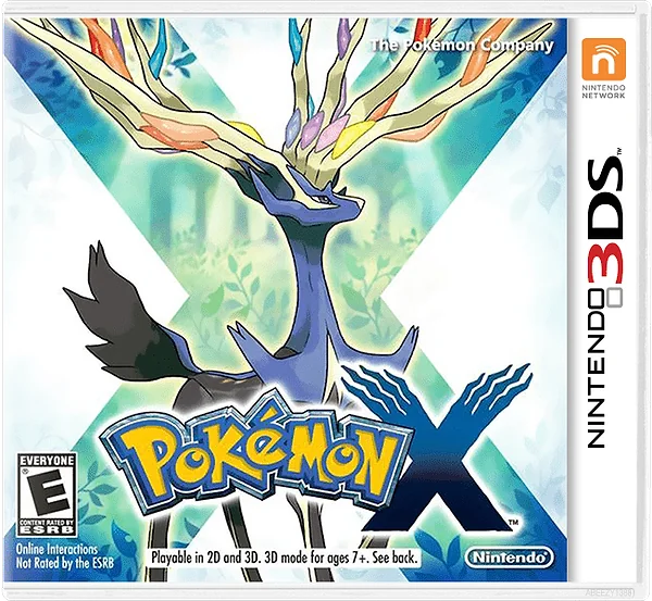 Pokemon X box art