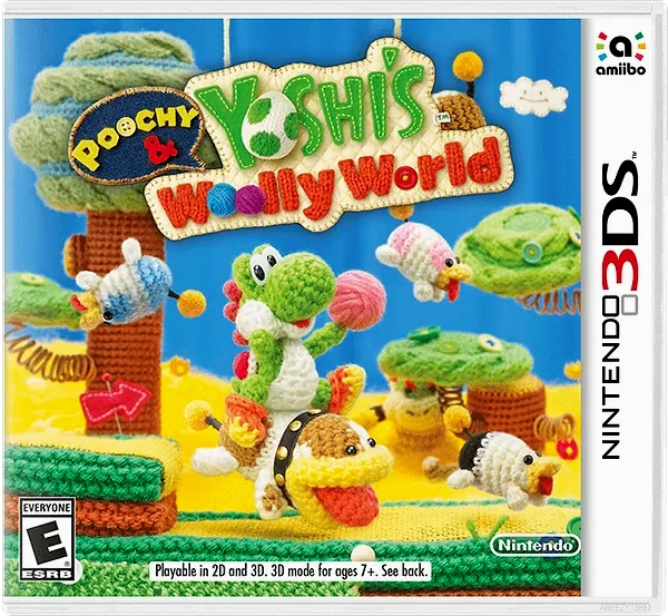 Poochy & Yoshi's Woolly World Box Art