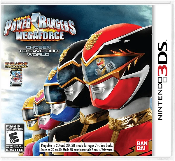 Power Rangers: Megaforce Box Art