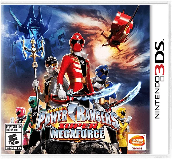 Power Rangers: Super Megaforce box art