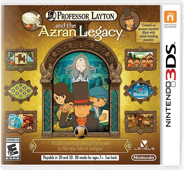 Professor Layton and the Azran Legacy Box Art