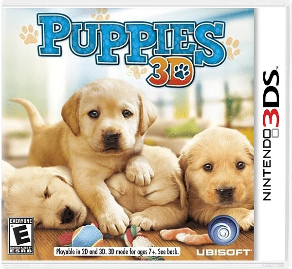 Puppies 3D Box Art