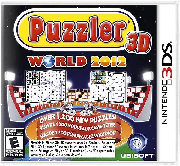 Puzzler World 2012 3D box art