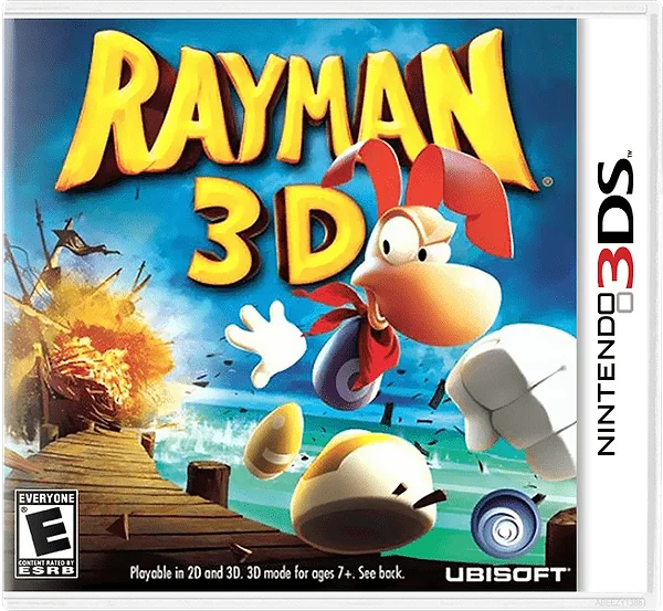 Rayman 3D box art