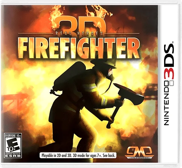 Real Heroes: Firefighter 3D Box Art