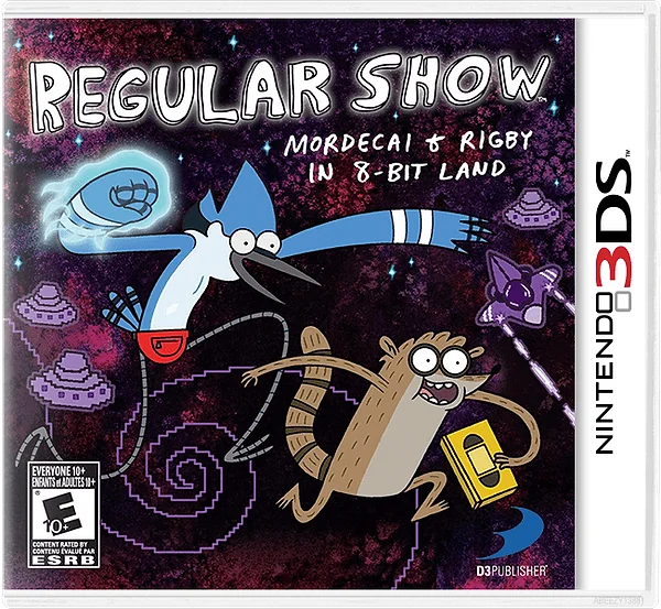 Regular Show: Mordecai & Rigby in 8-Bit Land Box Art