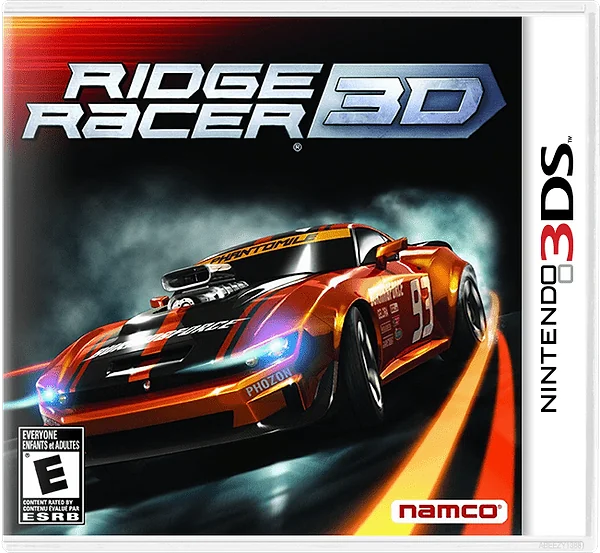 Ridge Racer 3D Box Art