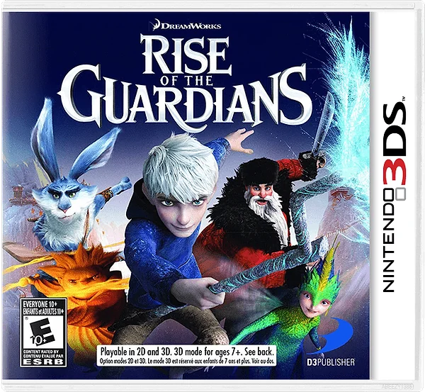 Rise of the Guardians Box Art