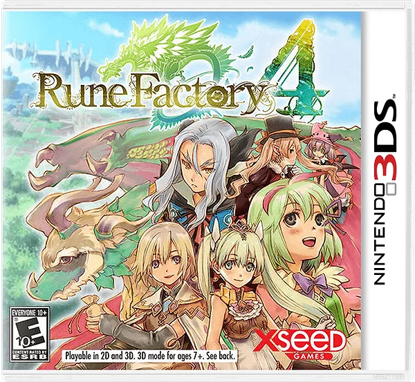 Rune Factory 4 Box Art