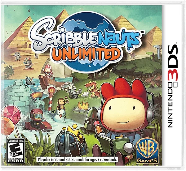 Scribblenauts Unlimited Box Art