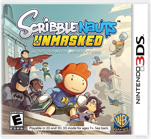 Scribblenauts Unmasked: A DC Comics Adventure Box Art