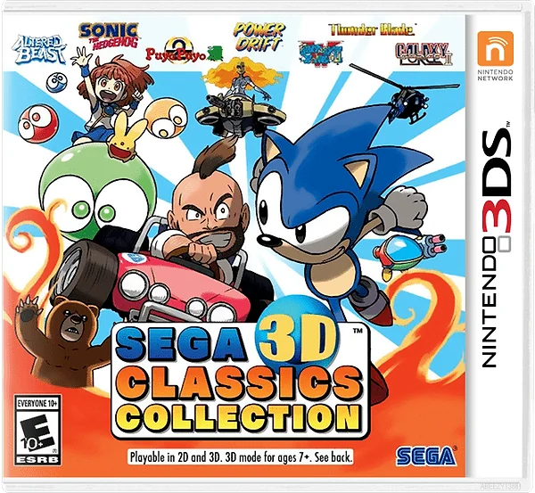 Sega 3D Classics Collection Box Art