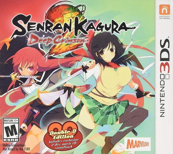 Senran Kagura 2: Deep Crimson box art