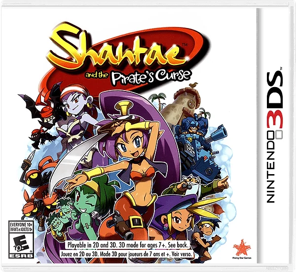 Shantae and the Pirate's Curse Box Art