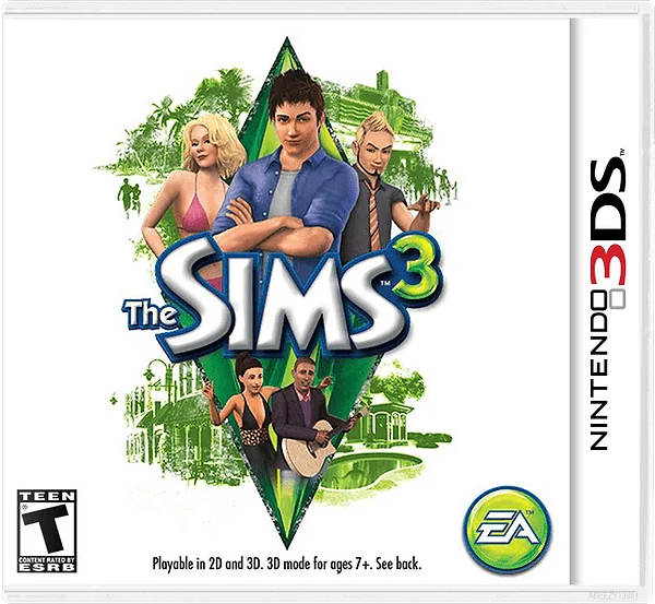 Sims 3 box art