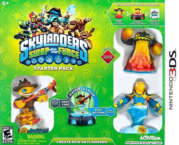 Skylanders: Swap Force box art