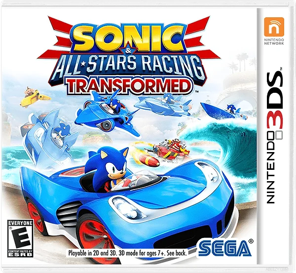 Sonic & All-Stars Racing Transformed box art