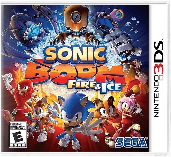 Sonic Boom: Fire & Ice box art