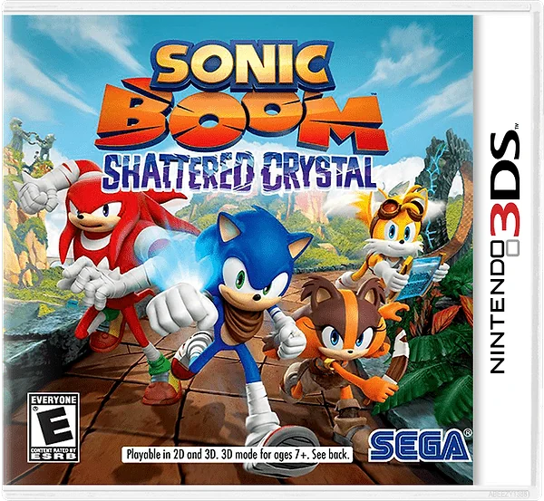 Sonic Boom: Shattered Crystal Box Art