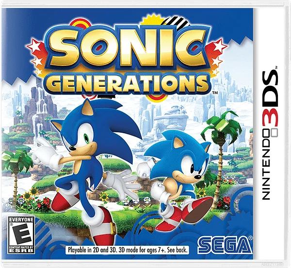 Sonic Generations box art