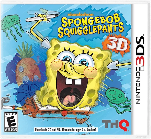 SpongeBob SquigglePants 3D Box Art