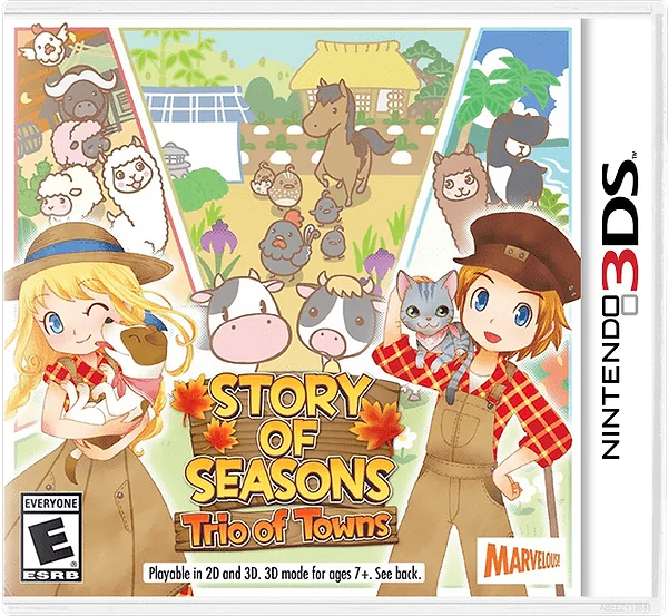 Story of Seasons: Trio of Towns box art