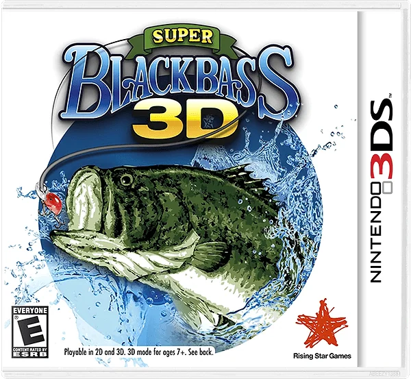 Super Black Bass 3D Box Art
