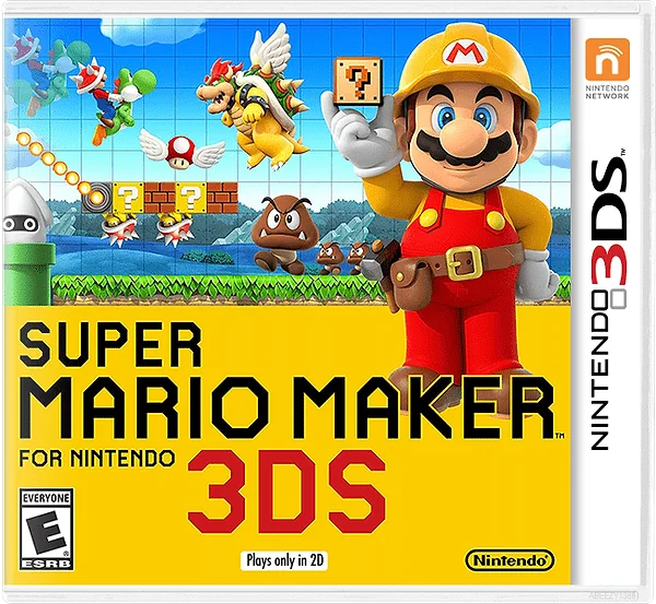 Super Mario Maker Box Art