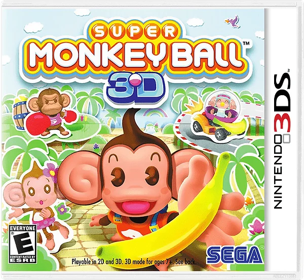 Super Monkey Ball 3D Box Art
