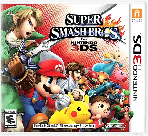 Super Smash Bros. for Nintendo 3DS box art