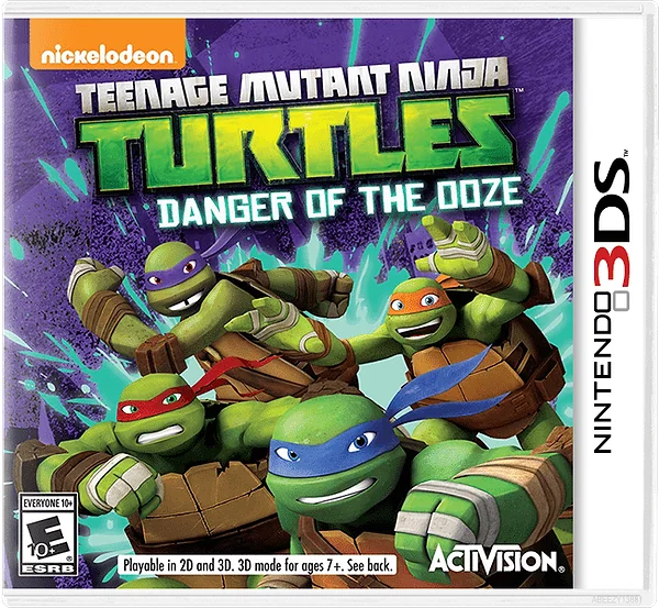 Teenage Mutant Ninja Turtles: Danger of the Ooze box art