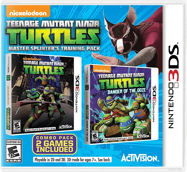 Teenage Mutant Ninja Turtles: Master Splinter's Training Pack box art
