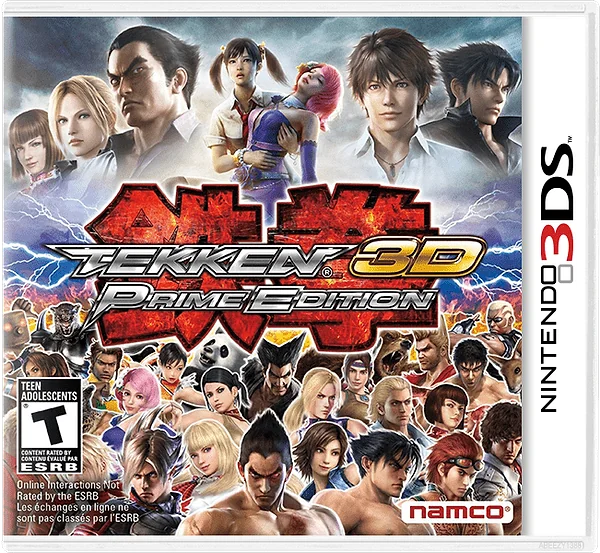 Tekken 3D: Prime Edition Box Art