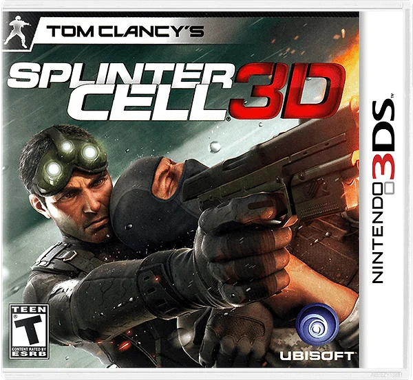 Tom Clancy's Splinter Cell 3D Box Art
