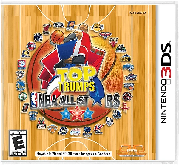 Top Trumps: NBA All-Stars Box Art