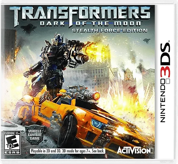 Transformers: Dark of the Moon box art