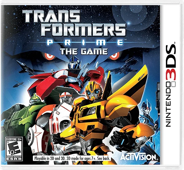 Transformers: Prime - The Game Box Art