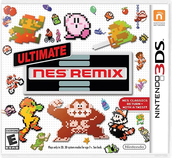 Ultimate NES Remix Box Art