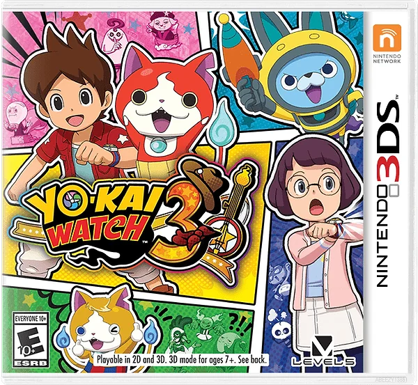 Yo-Kai Watch 3 Box Art