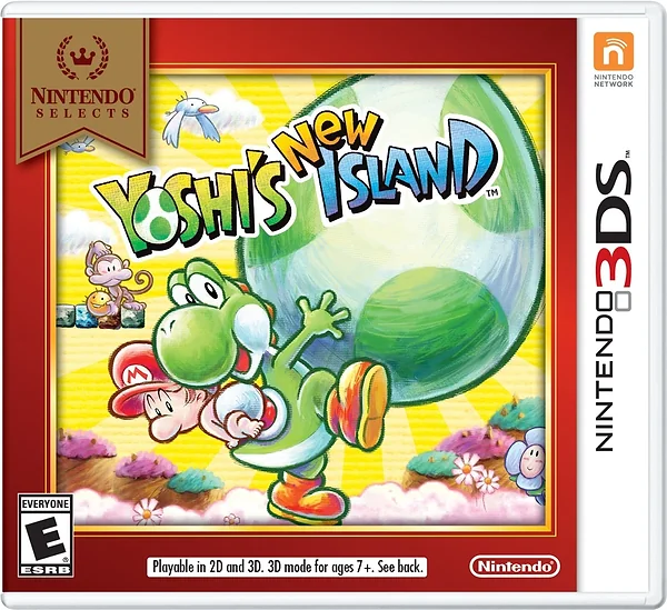 Yoshi's New Island Box Art