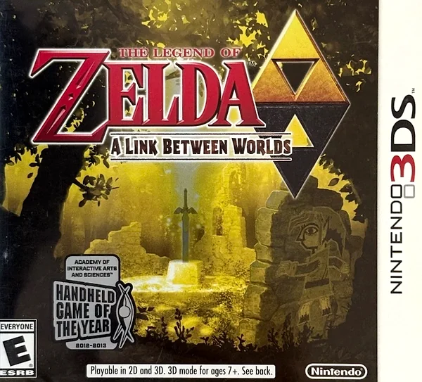 Legend of Zelda: A Link Between Worlds box art