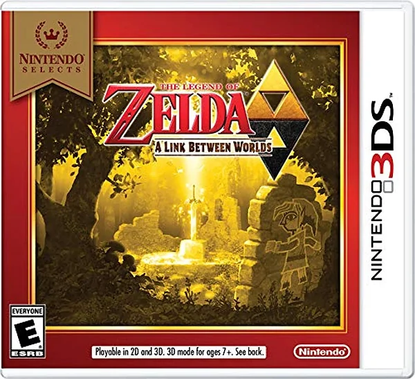 Legend of Zelda: A Link Between Worlds box art