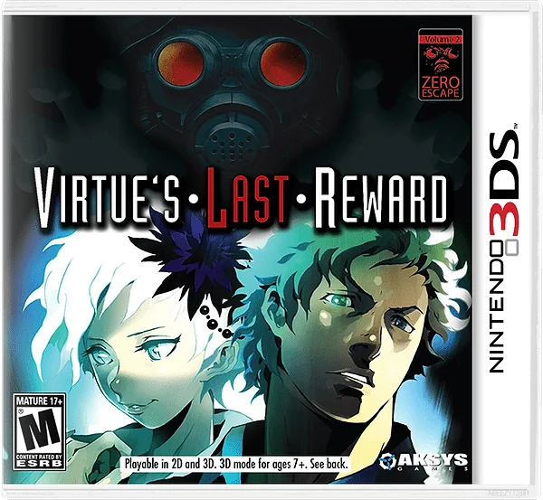 Zero Escape: Virtue's Last Reward Box Art