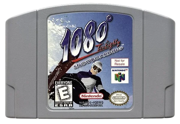 1080 Snowboarding box art