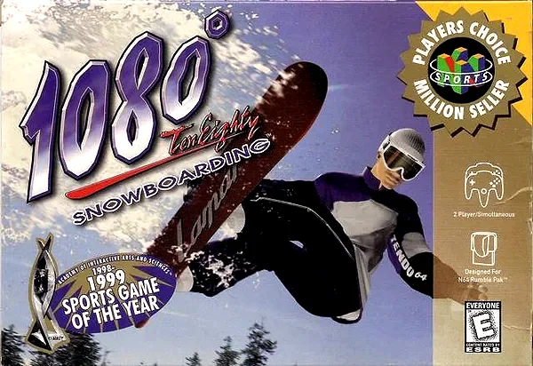 1080 Snowboarding box art