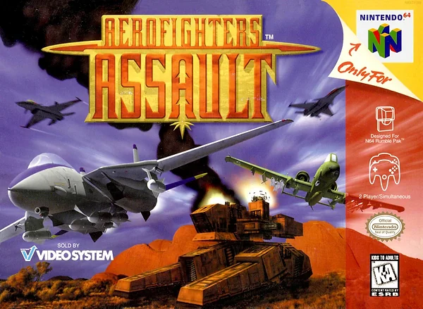 Aero Fighters Assault Box Art