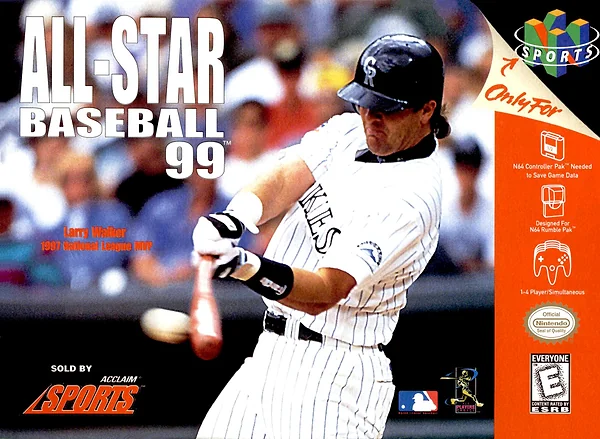 All-Star Baseball 99 box art