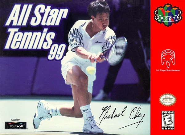 All-Star Tennis 99 box art